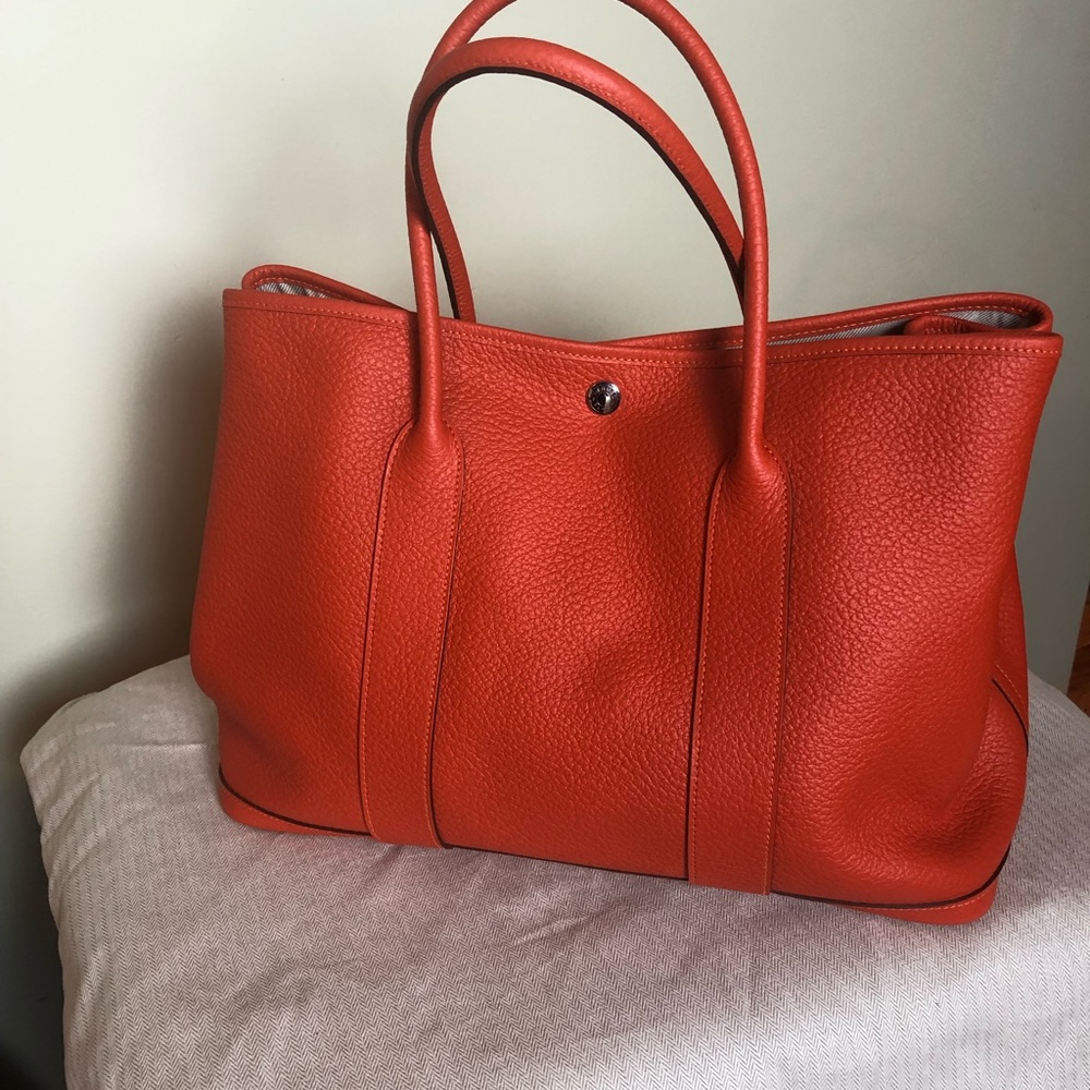 HERMÈS Limited Edition Quadrige Garden Party 36